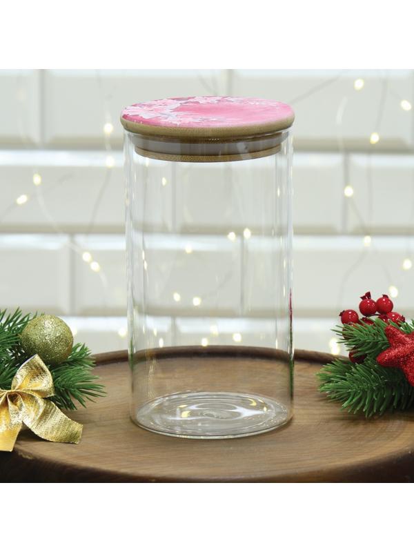 Банка для хранения «Розовая сказка», 700 мл