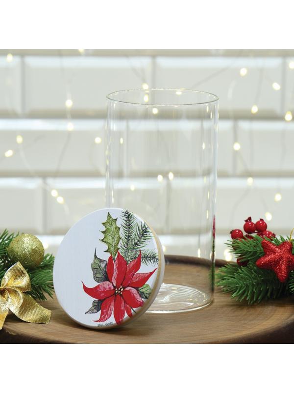 Банка для хранения «Рождественская звезда», 700 мл