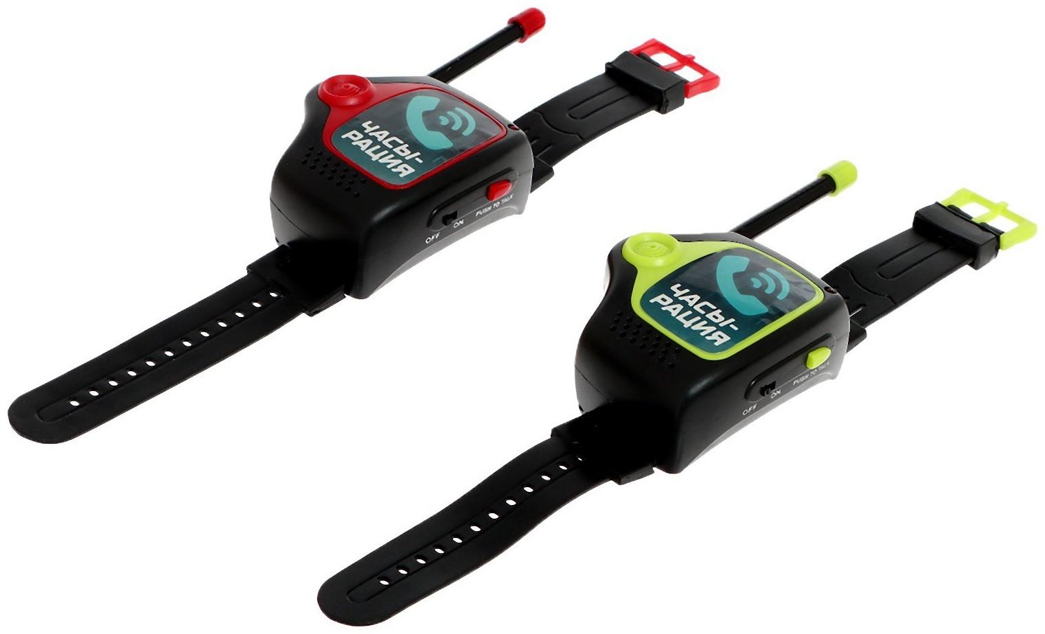 Набор раций «Шпионы», в виде часов, дальность до 450 метров, без шума