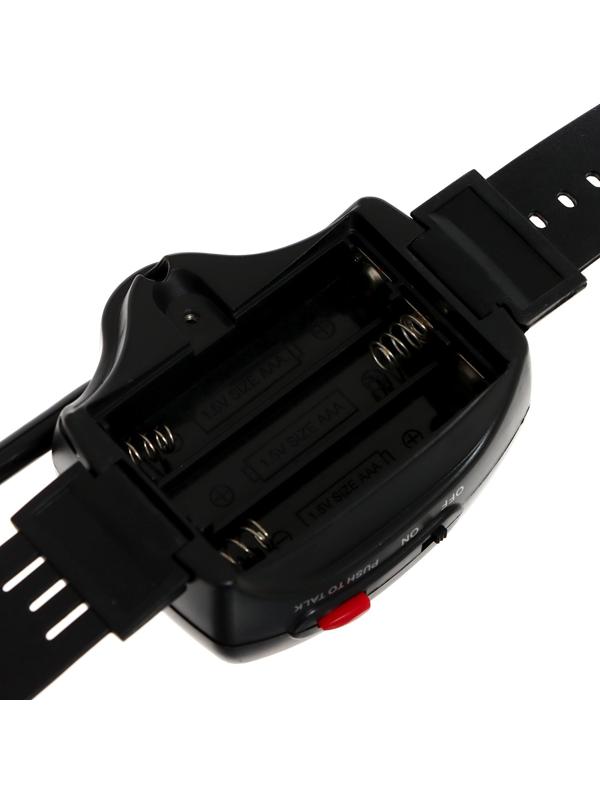 Набор раций «Шпионы», в виде часов, дальность до 450 метров, без шума