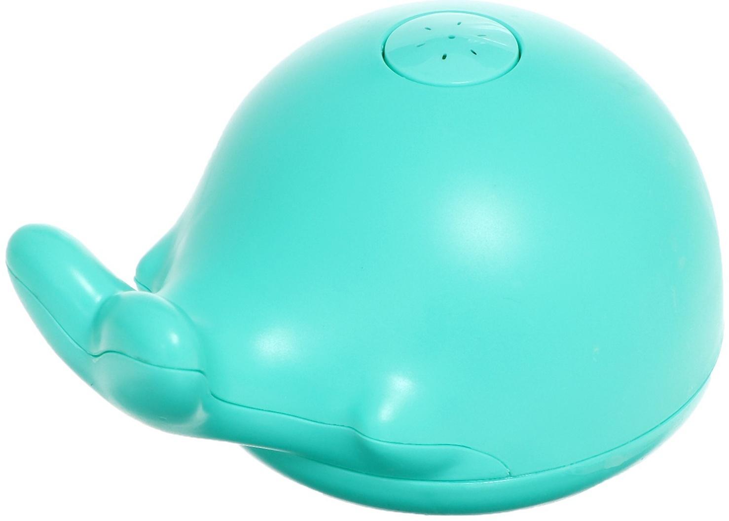 Музыкальная игрушка-фонтанчик «Весёлый кит», водоплавающая