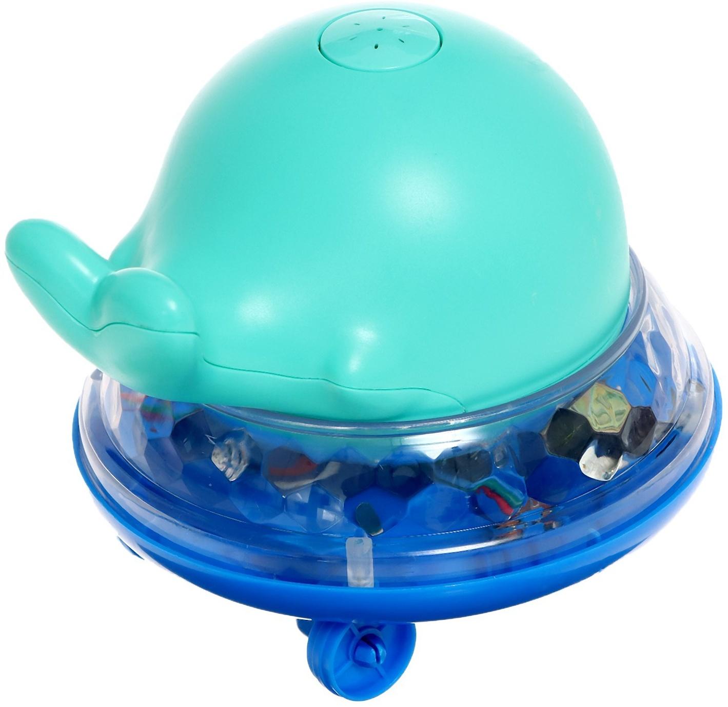 Музыкальная игрушка-фонтанчик «Весёлый кит», водоплавающая