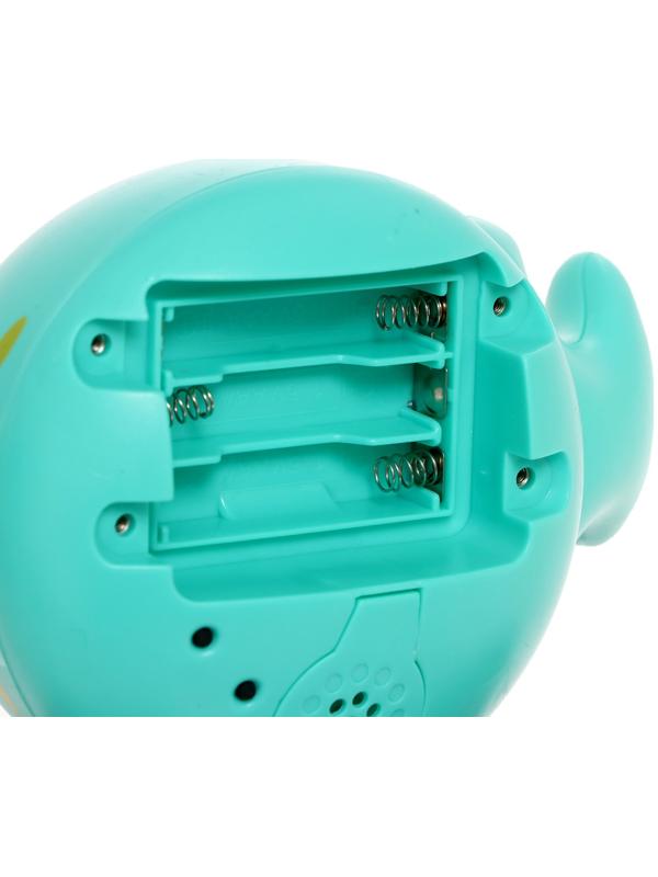 Музыкальная игрушка-фонтанчик «Весёлый кит», водоплавающая