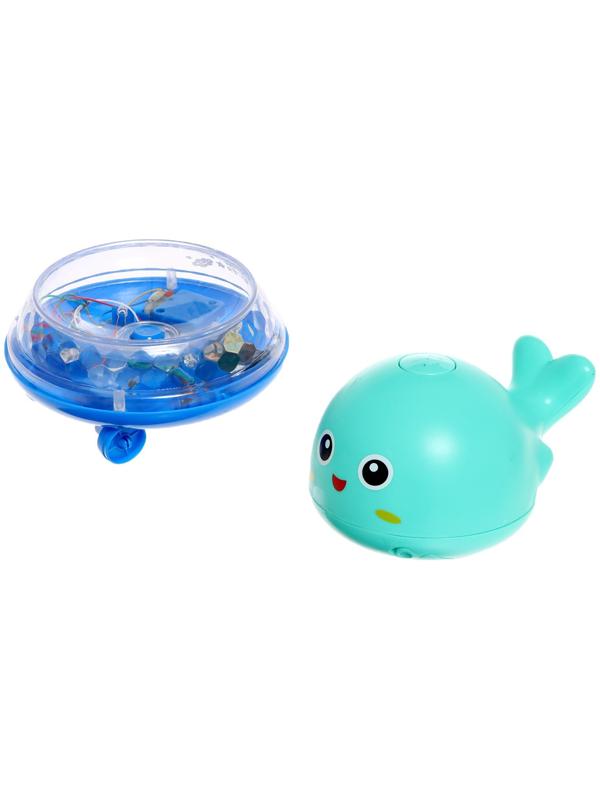 Музыкальная игрушка-фонтанчик «Весёлый кит», водоплавающая