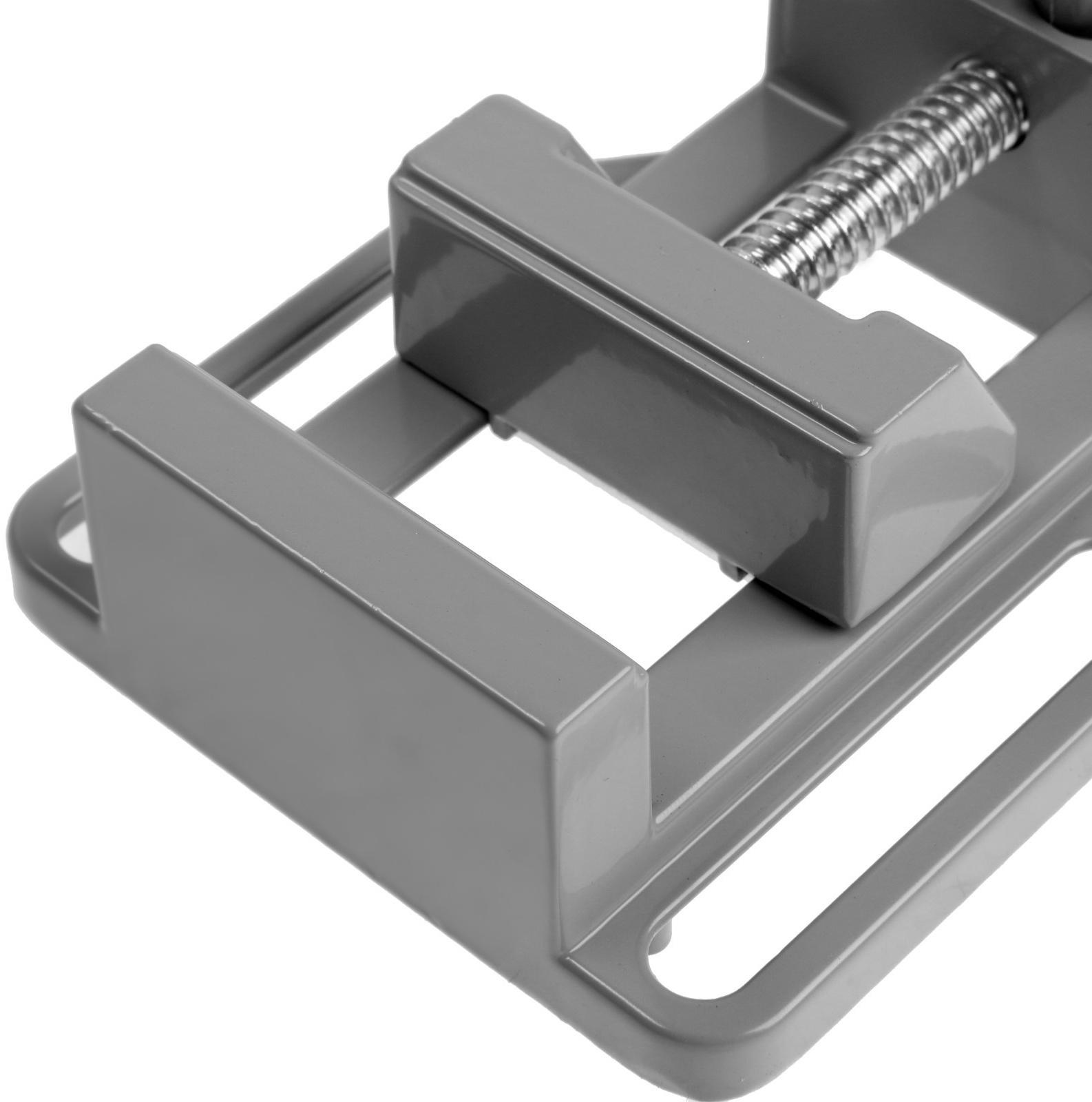 Мини-тиски алюминиевые ТУНДРА, станочные, 70 мм