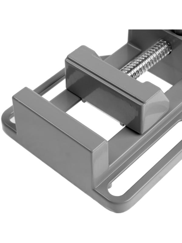 Мини-тиски алюминиевые ТУНДРА, станочные, 70 мм