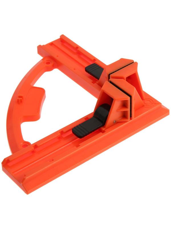 Струбцина угловая ЛОМ, пластиковая, до 90 мм