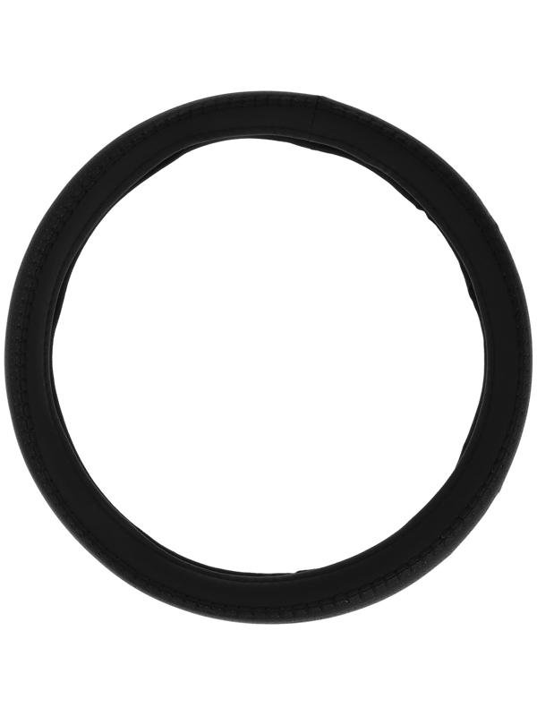 Оплетка на руль Nova Bright экокожа перфорированная, черная, M