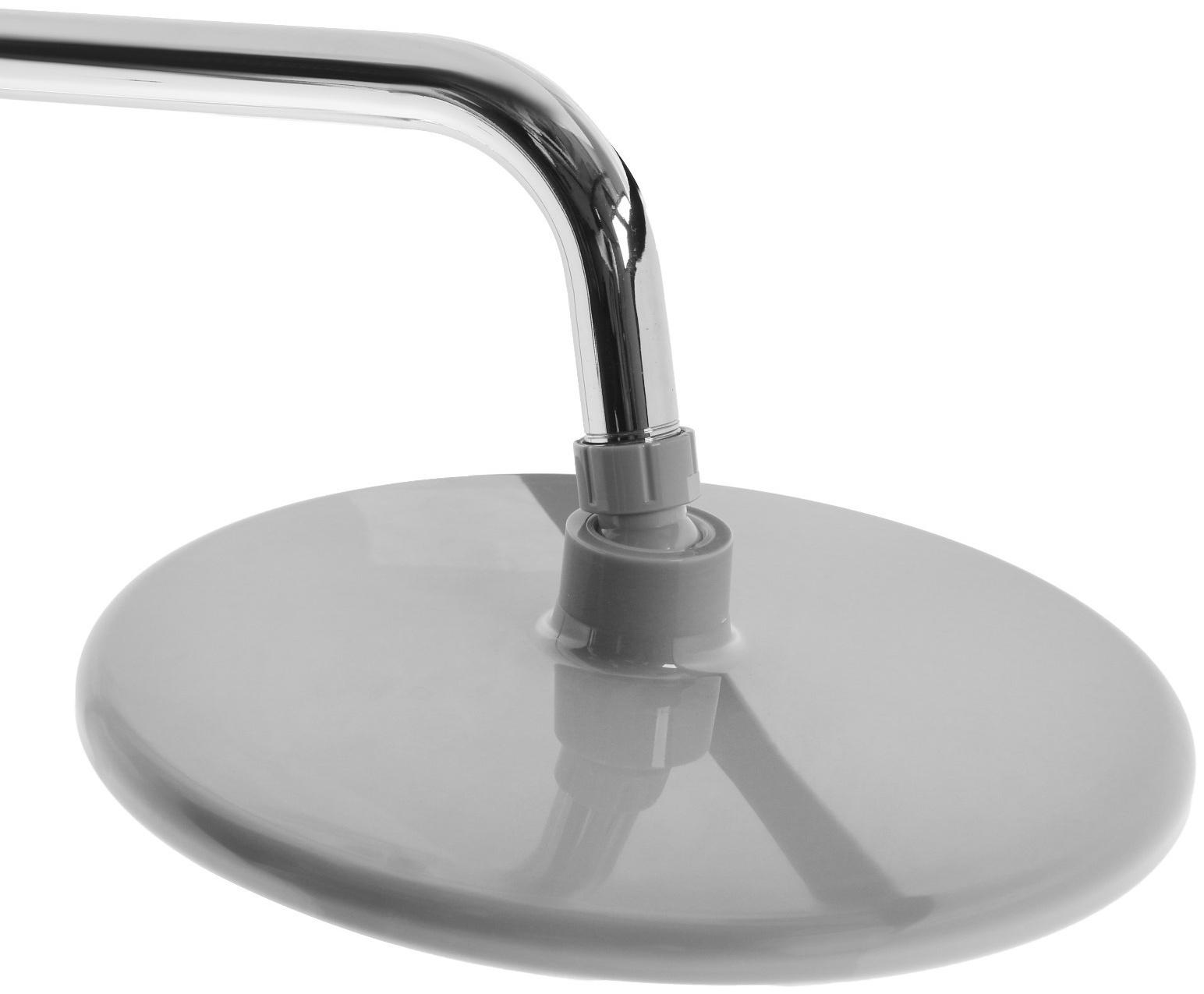 Душевая система ZEIN Z3892, излив в корпусе, лейка верхняя d=23 см, ручная 11.5 см, хром