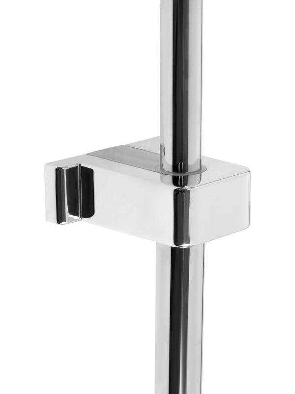 Душевая система ZEIN Z3892, излив в корпусе, лейка верхняя d=23 см, ручная 11.5 см, хром