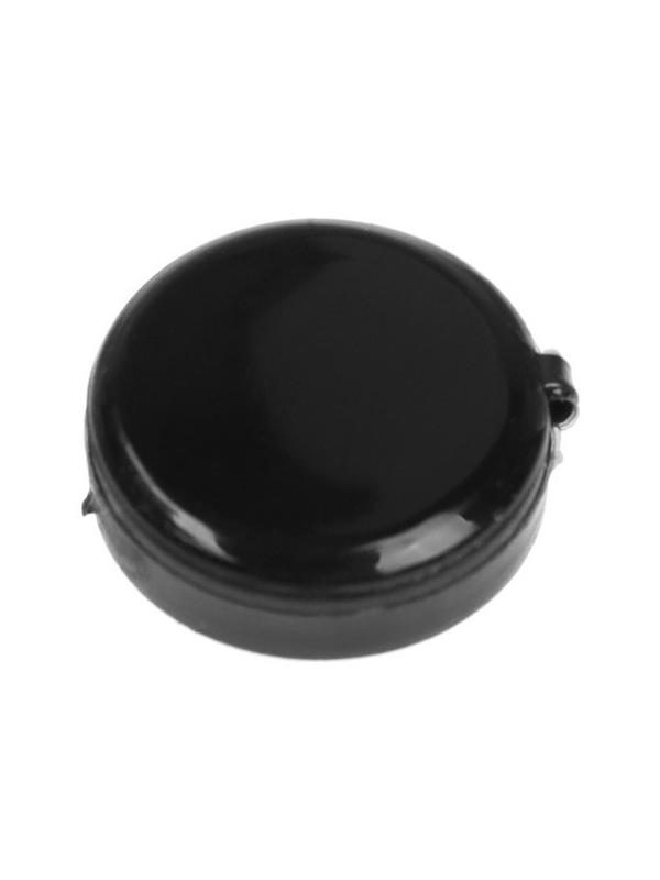 Декоративный колпачок для саморезов, черный, набор 100 шт