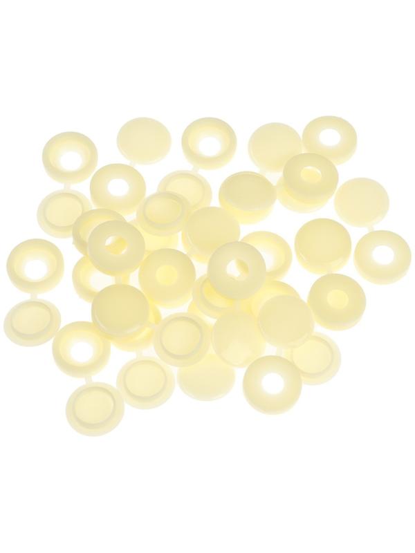 Декоративный колпачок для саморезов, бежевый, набор 100 шт