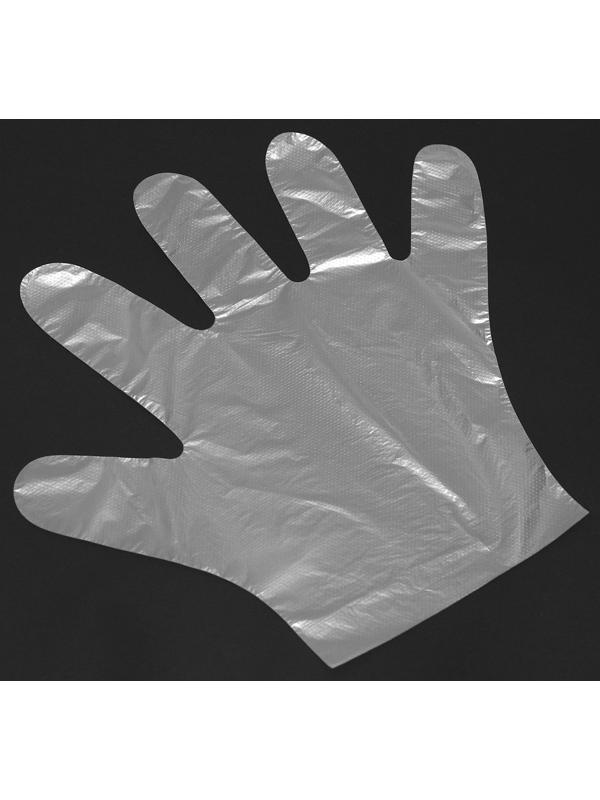 Перчатки одноразовые полиэтиленовые, в упаковке по 100 шт