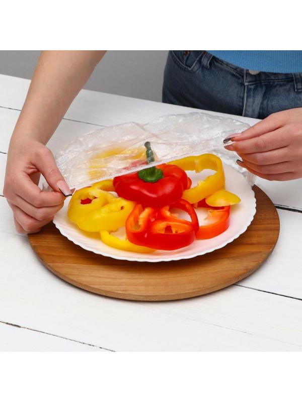 Набор пакетов для сохранения свежести продуктов с резинкой,  Ø до 49 см, 50шт