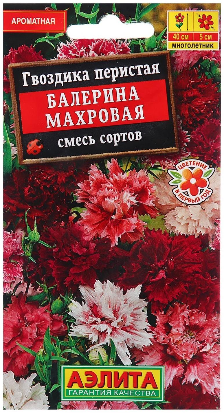 Семена Гвоздика Балерина махровая, смесь сортов   Мн Ц/П 0,1г
