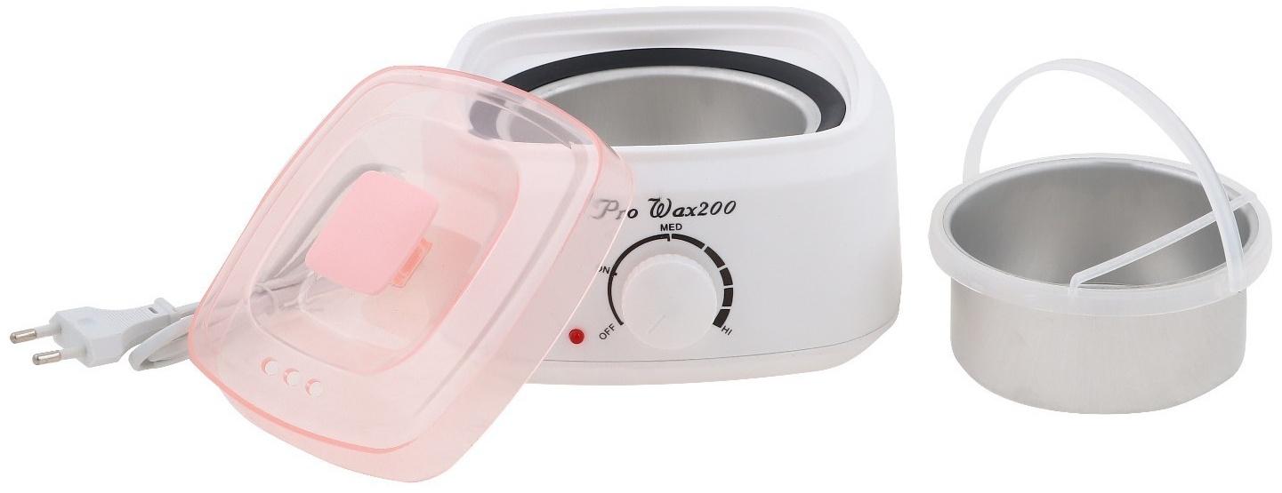 Воскоплав Luazon LVPL-05, баночный, 100 Вт, 400 г, регулировка температуры, белый