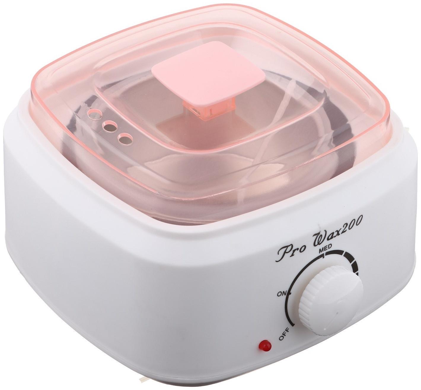 Воскоплав Luazon LVPL-05, баночный, 100 Вт, 400 г, регулировка температуры, белый