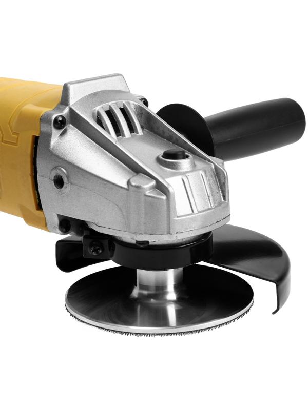 Насадка с липучкой для дрели и УШМ ТУНДРА, тонкий алюминиевый диск, М14, с адаптером, 100 мм   97182