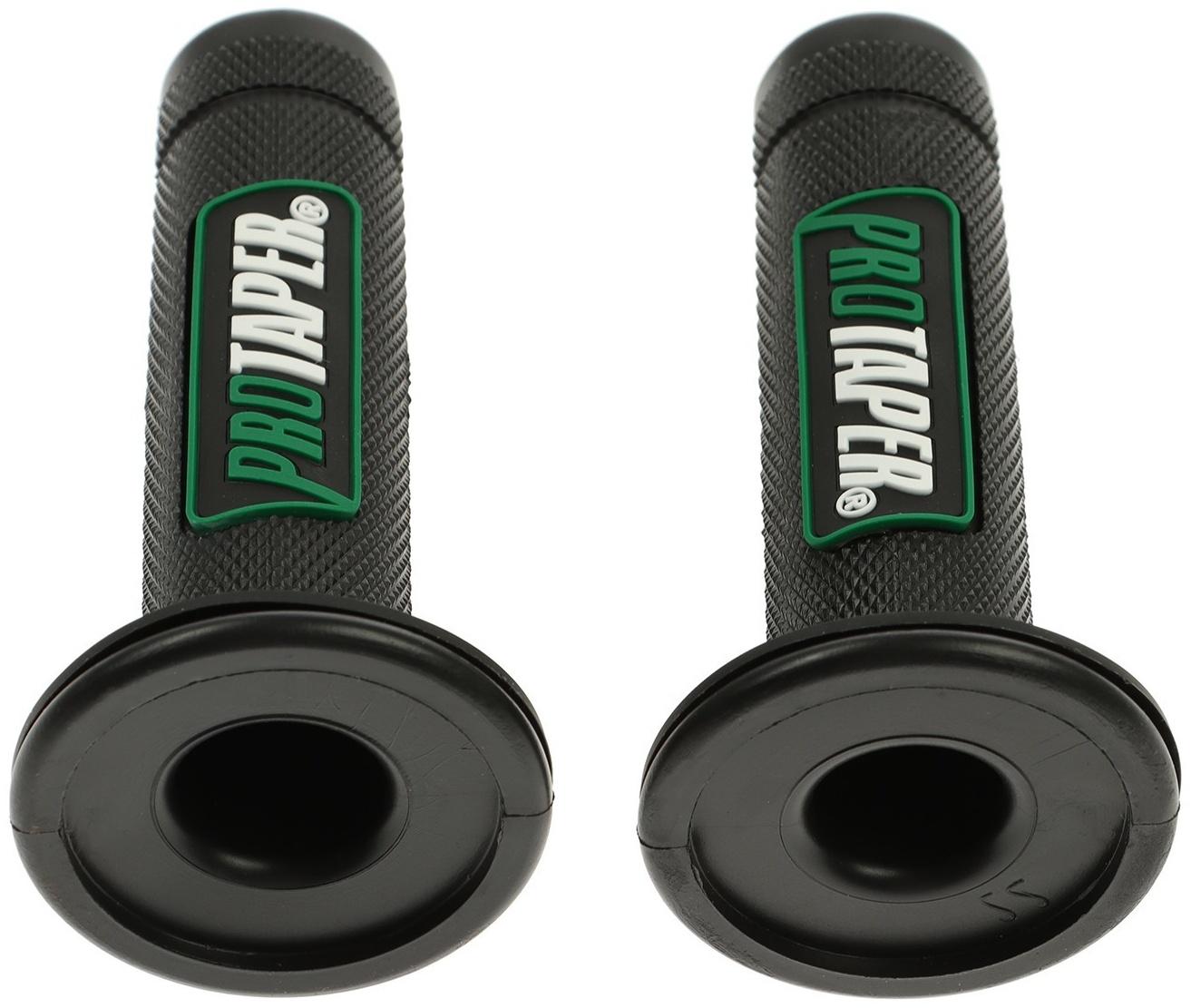 Грипсы универсальные, противоскользящие 24×120 мм, набор 2 шт, зеленые