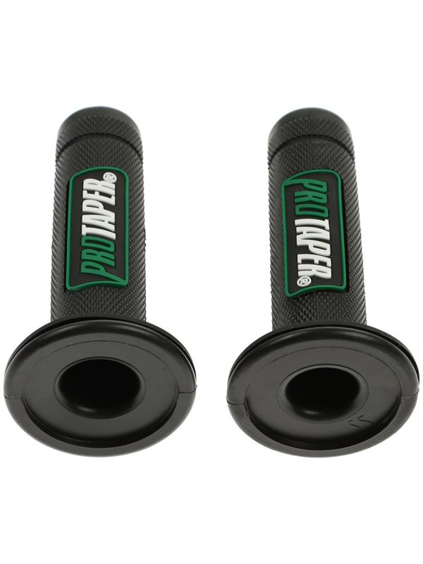 Грипсы универсальные, противоскользящие 24×120 мм, набор 2 шт, зеленые