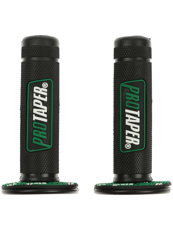 Грипсы универсальные, противоскользящие 24×120 мм, набор 2 шт, зеленые