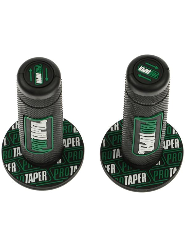 Грипсы универсальные, противоскользящие 24×120 мм, набор 2 шт, зеленые