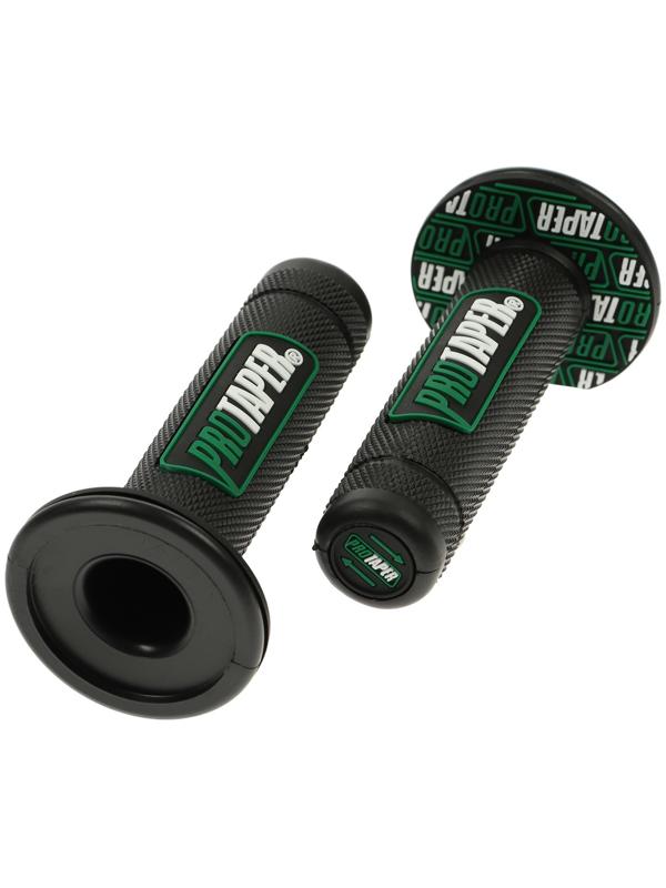 Грипсы универсальные, противоскользящие 24×120 мм, набор 2 шт, зеленые