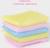 Набор губок скраберов в пластиковой оплетке для деликатной уборки Доляна, 5 шт, 12×8,5×1 см, цвет МИКС