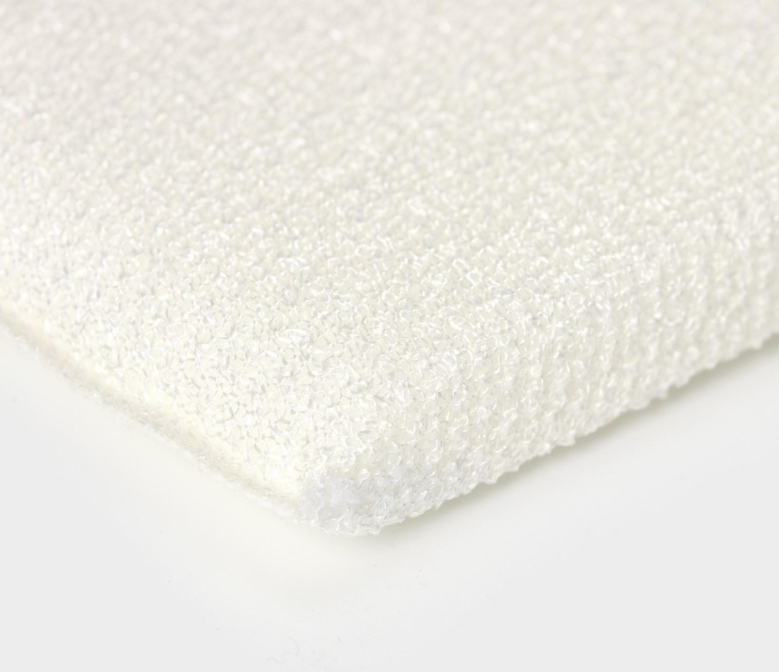 Набор губок скраберов из микроволокна для глубокой отчистки Raccoon, 3 шт, 12×8,5×1,4 см, цвет белый