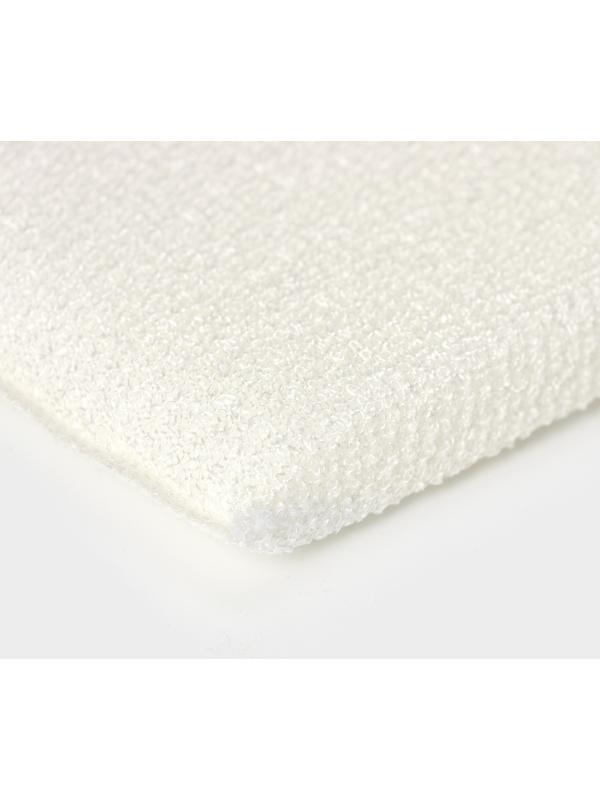 Набор губок скраберов из микроволокна для глубокой отчистки Raccoon, 3 шт, 12×8,5×1,4 см, цвет белый