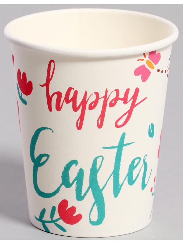 Стаканы бумажные «Пасха», 6 шт