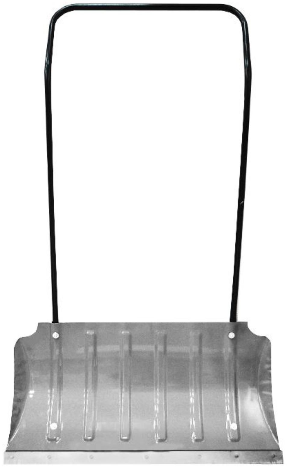 Скрепер алюминиевый, размер ковша 75 × 43 см, алюминиевая планка, серебристый