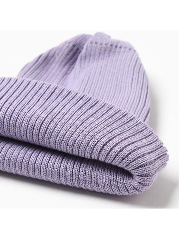 Шапка женская MINAKU, р-р 52-56, цвет лаванда