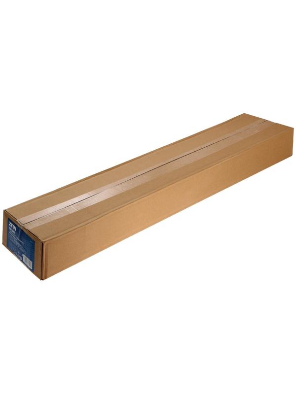 Трап ZEIN, c флaнцeм свободного вращения 360°, 7х80 см, d=40/50 мм, нерж. сталь, сатин