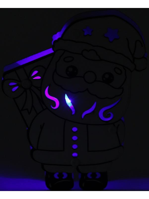 Набор для творчества «Новогодний ночник. Дед Мороз»