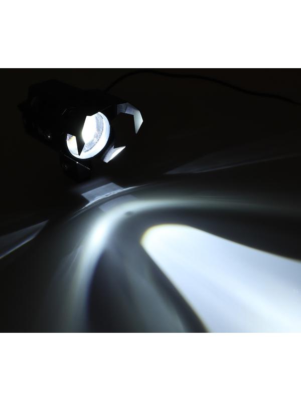 Фара cветодиодная для мототехники, 10 Вт, 350 Лм, дальность 120 м