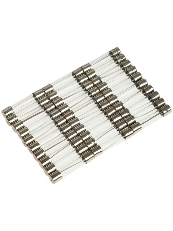 Предохранитель цилиндрический, 5А, 10А, 15А, 20А, 25А, 30А, набор 30 шт