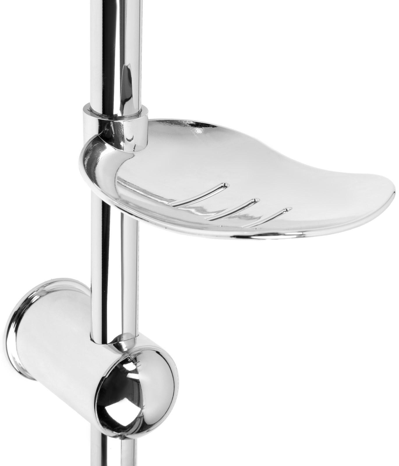 Душевая система ZEIN econom, тропическая и ручная лейка 3 режима, шланги, стойка, мыльница