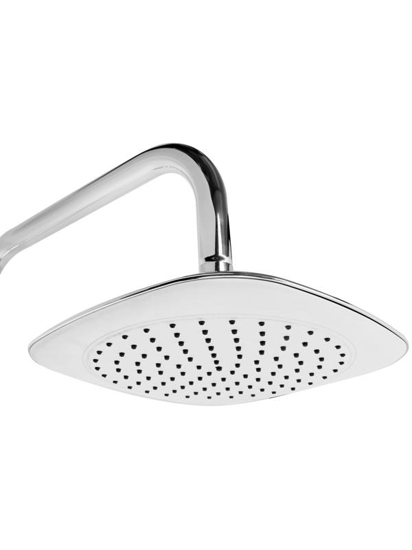 Душевая система ZEIN econom, тропическая и ручная лейка 3 режима, шланги, стойка, мыльница