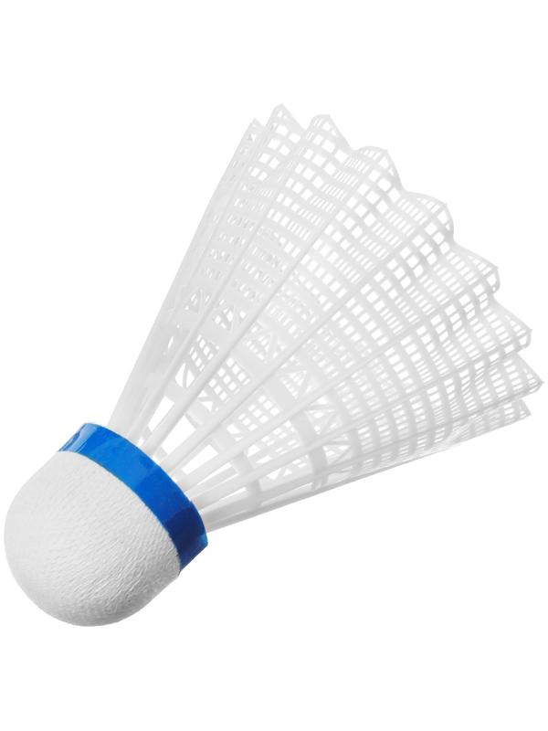 Набор воланов для бадминтона BOSHIKA PRO-200N, 6 шт., цвет белый