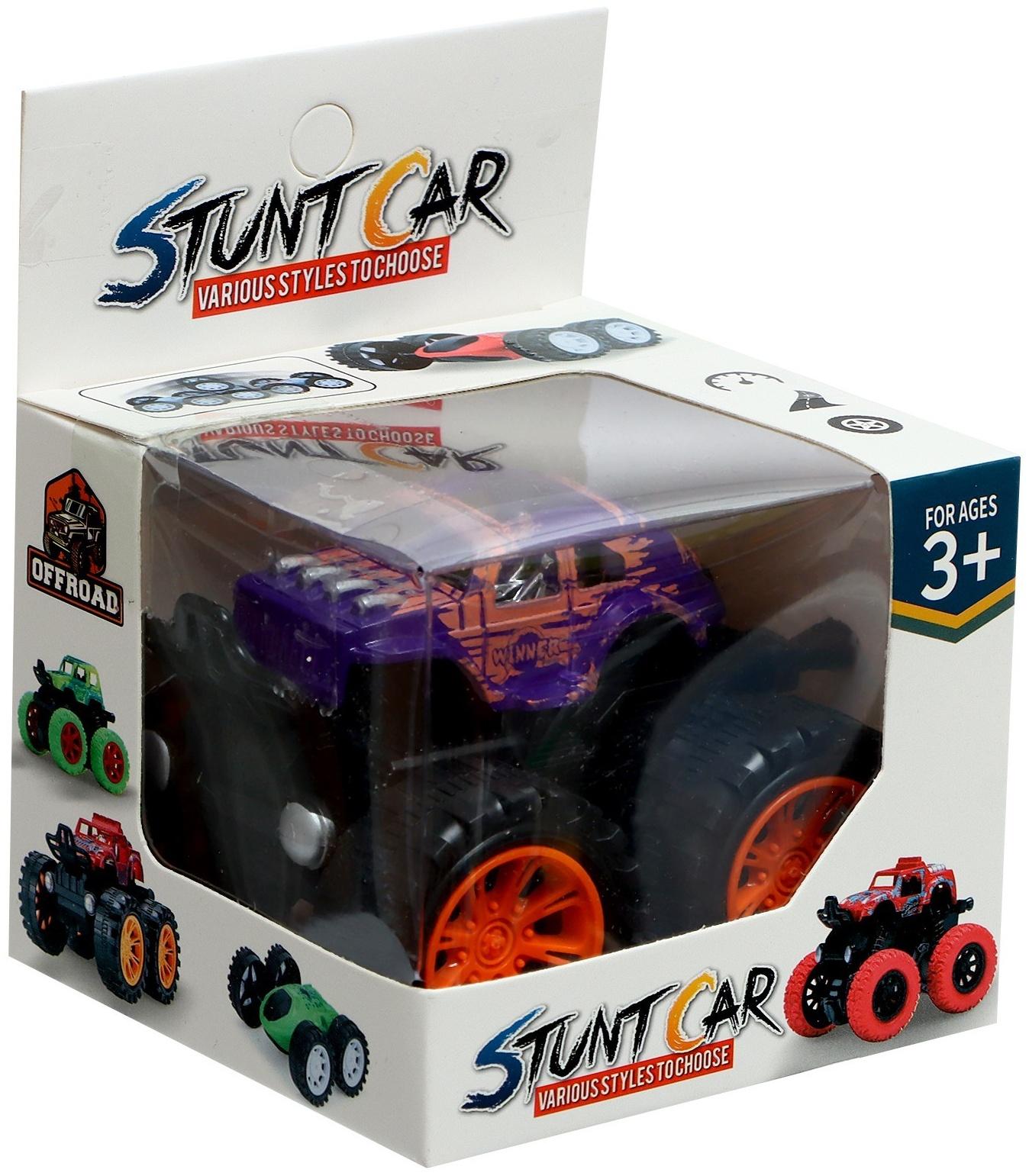 Машина-перевёртыш «Трюкач», инерция, МИКС