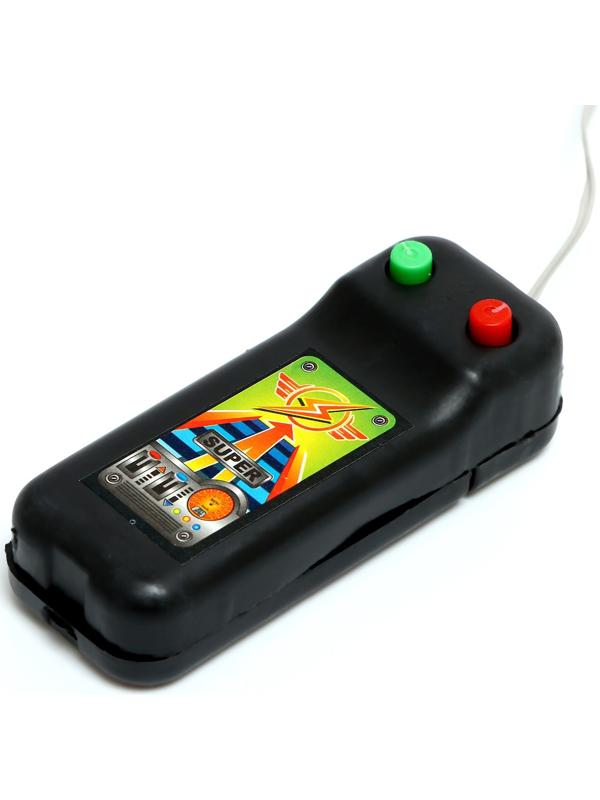 Машина «Полиция», на дистанционном управлении, работает от батареек, МИКС