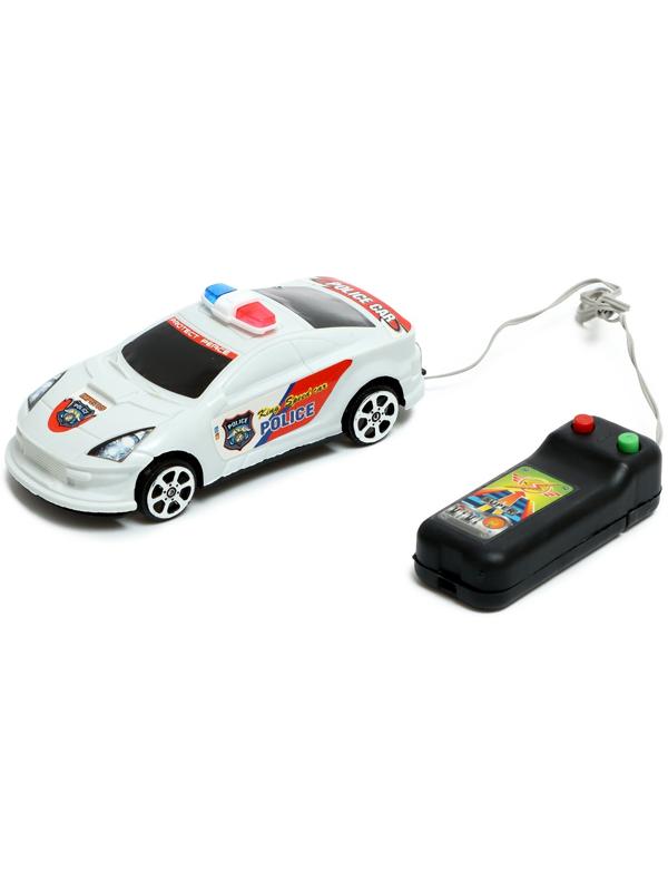 Машина «Полиция», на дистанционном управлении, работает от батареек, МИКС