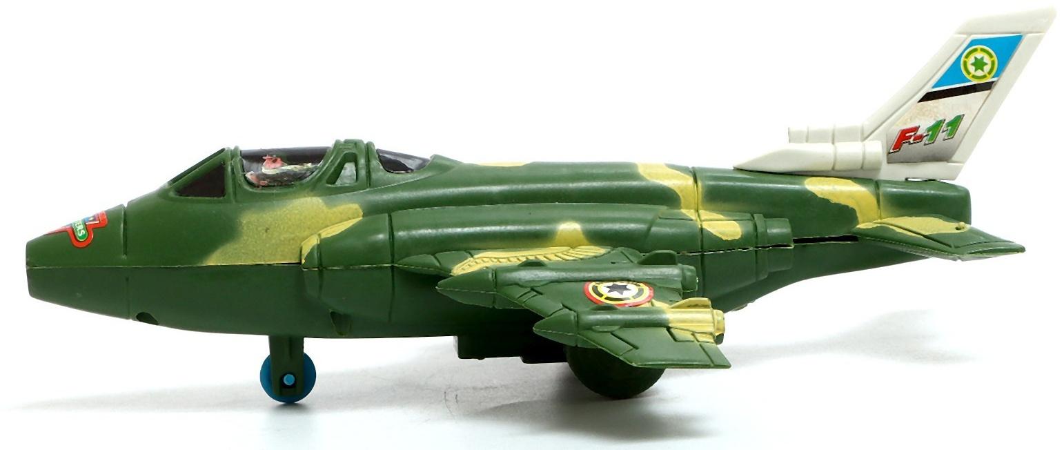 Самолет инерционный «Комбат», цвет МИКС