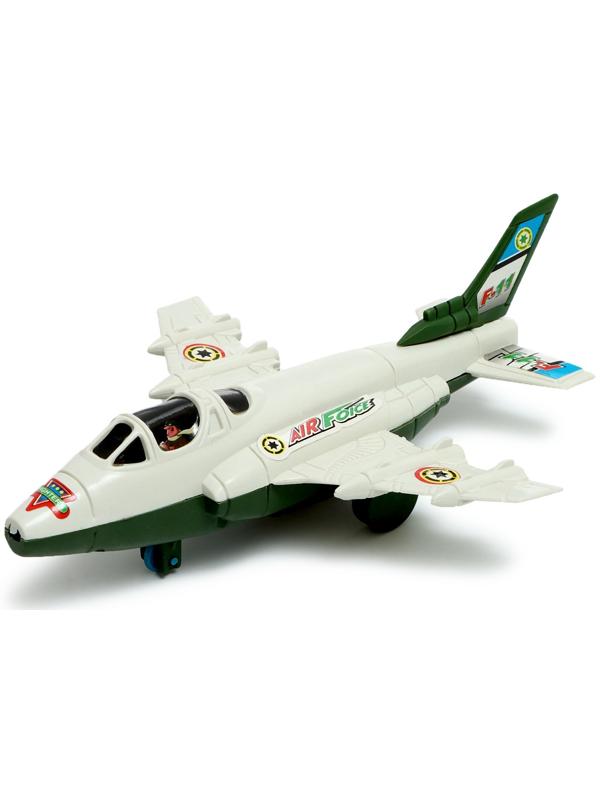 Самолет инерционный «Комбат», цвет МИКС