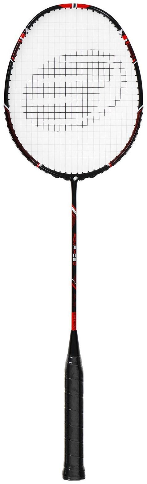 Ракетка для бадминтона BOSHIKA ADVANCED, карбон, в чехле