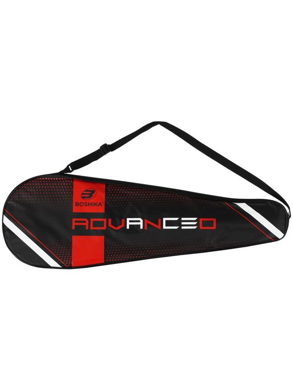 Ракетка для бадминтона BOSHIKA ADVANCED, карбон, в чехле
