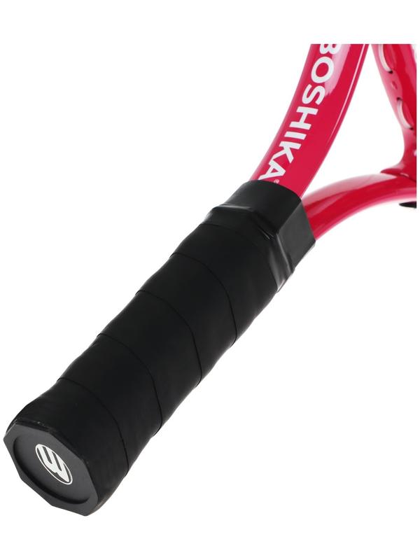 Ракетка для большого тенниса детская BOSHIKA KIDS, алюминий, 17'', цвет розовый