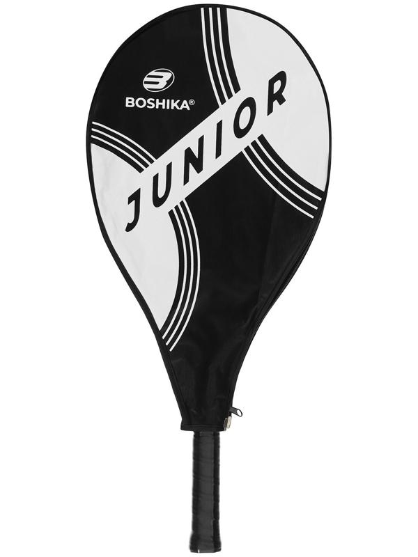 Ракетка для большого тенниса детская BOSHIKA JUNIOR, алюминий, 23'', цвет фиолетовый