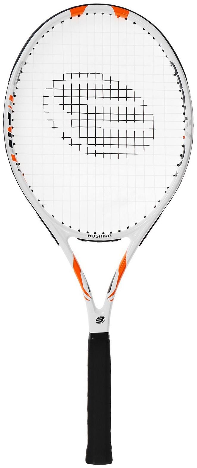 Ракетка для большого тенниса BOSHIKA ADVANCED, алюминий, графит, 27''